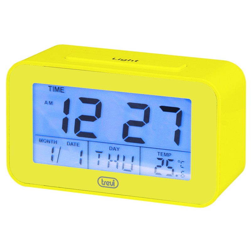 Trevi 0SL3P5005 alarm clock Digital alarm clock Yellow