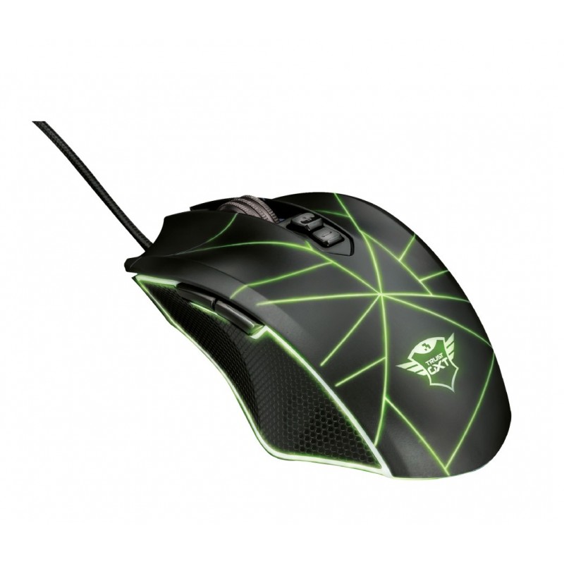 Trust GXT 160 Ture ratón Ambidextro USB tipo A Óptico 4000 DPI