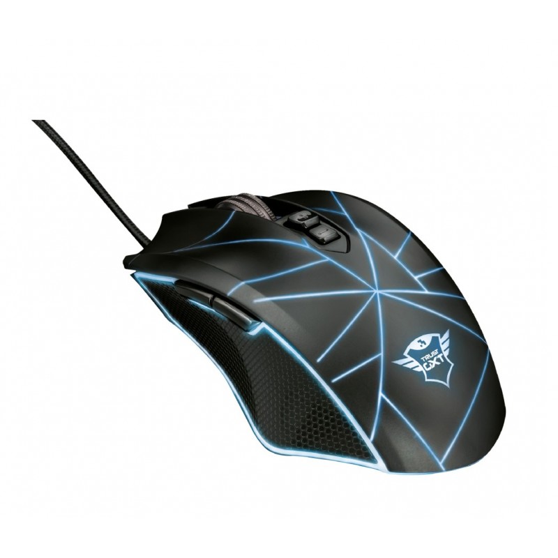 Trust GXT 160 Ture ratón Ambidextro USB tipo A Óptico 4000 DPI