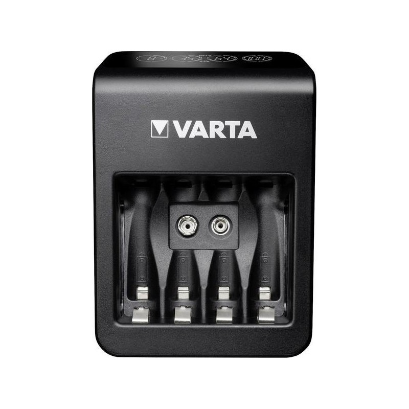 Varta LCD Plug Charger+ 4x AA 56706 2100mAh