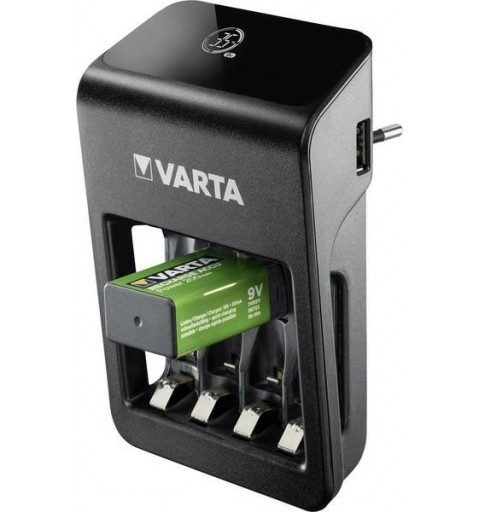 Varta LCD Plug Charger+ 4x AA 56706 2100mAh