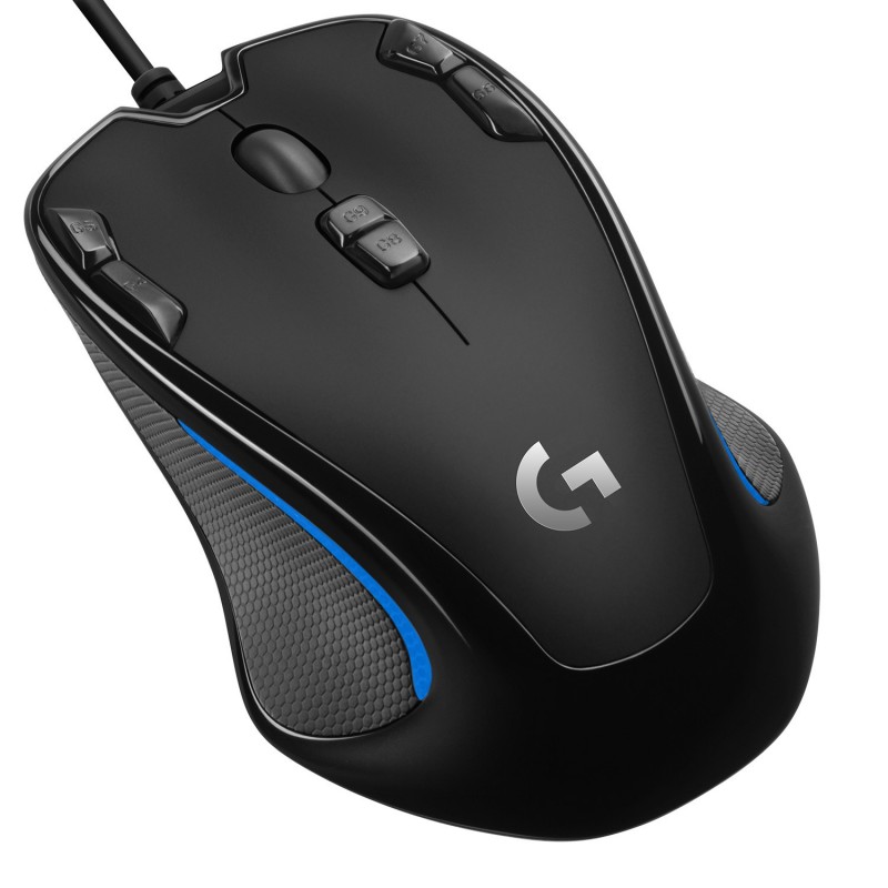Logitech G Gaming Mouse G300s Maus Beidhändig USB Typ-A Optisch 2500 DPI