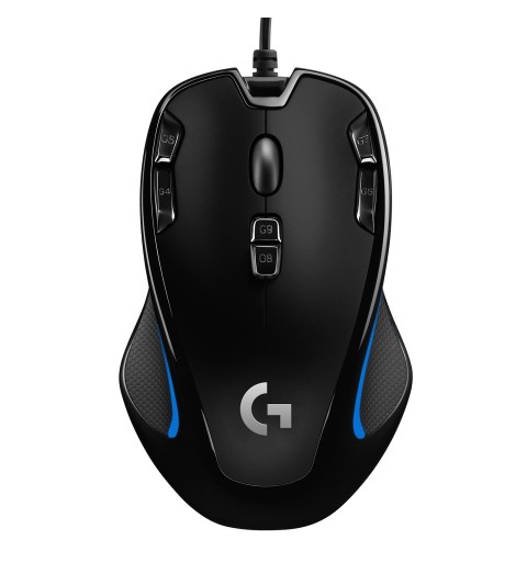 Logitech G Gaming Mouse G300s Maus Beidhändig USB Typ-A Optisch 2500 DPI