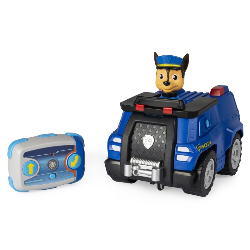 PAW Patrol , Chase Remote Control Police Cruiser with 2-Way Steering, for Kids Aged 3 and Up