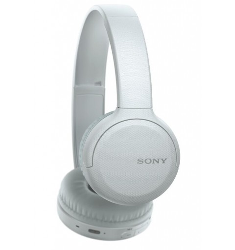 Sony WH-CH510 Headset Wireless Head-band Calls Music USB Type-C Bluetooth White