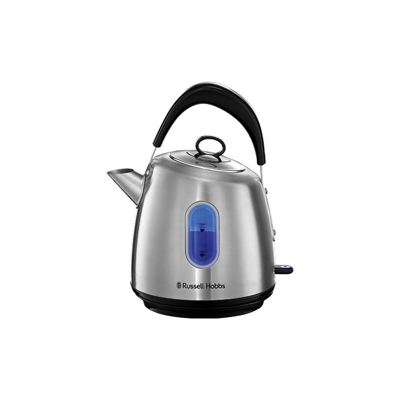 Russell Hobbs Stylevia electric kettle 1.5 L 2200 W Black, Stainless steel