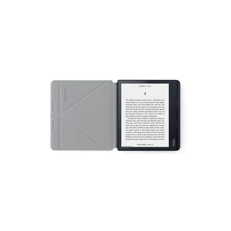 Rakuten Kobo N778-AC-BK-E-PU custodia per e-book reader 20,3 cm (8") Custodia a libro Nero