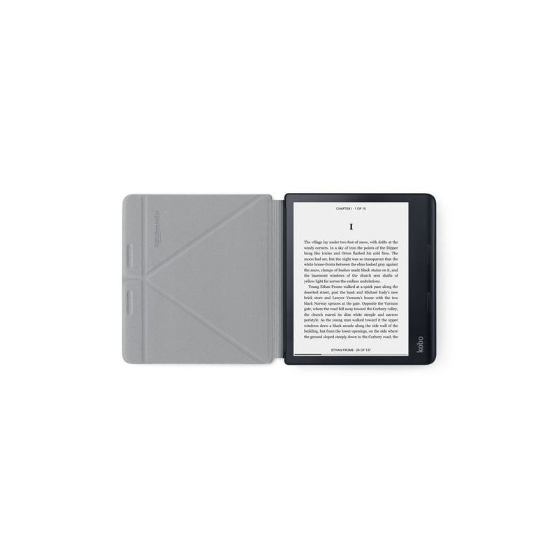 Rakuten Kobo N778-AC-BK-E-PU funda para libro electrónico 20,3 cm (8") Folio Negro