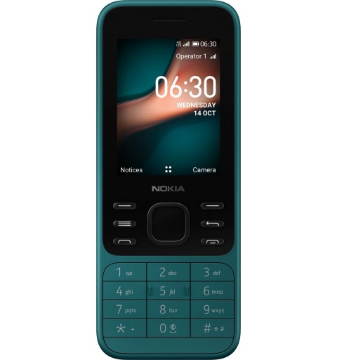 Nokia 6300 4G 6,1 cm (2.4") 104,7 g Cyan Téléphone numérique