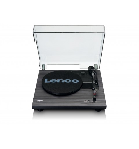 Lenco LS-10 Tocadiscos de tracción por correa Negro