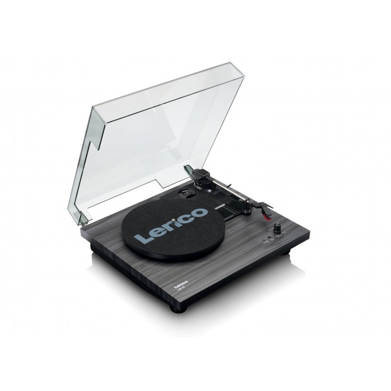 Lenco LS-10 Tourne-disque entraîné par courroie Noir