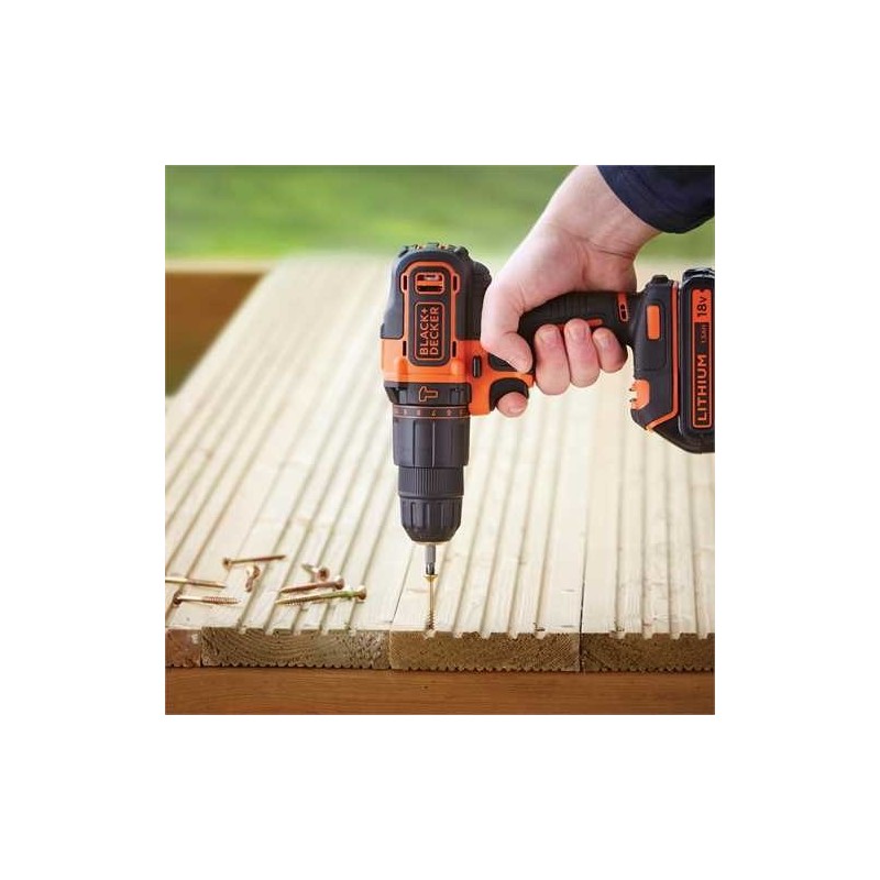 Black & Decker BDCHD18KB Black, Orange