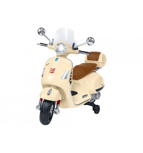 E-Spidko Vespa GTS Super Sport Beige elettrica con bauletto