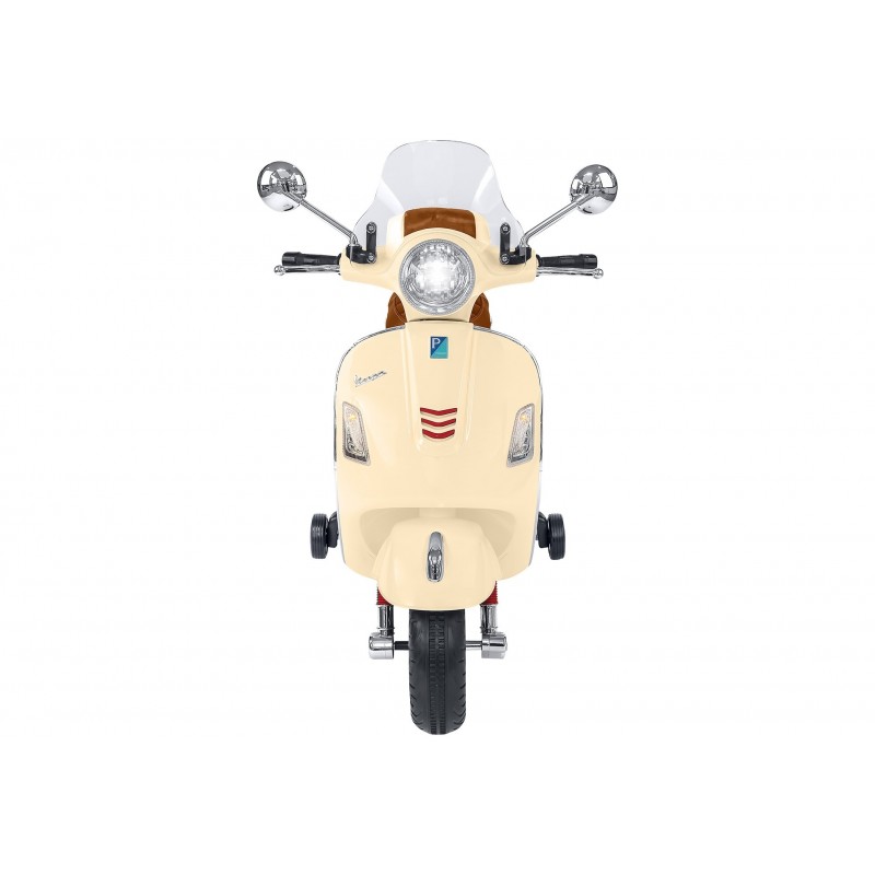 E-Spidko Vespa GTS Super Sport Beige elettrica con bauletto