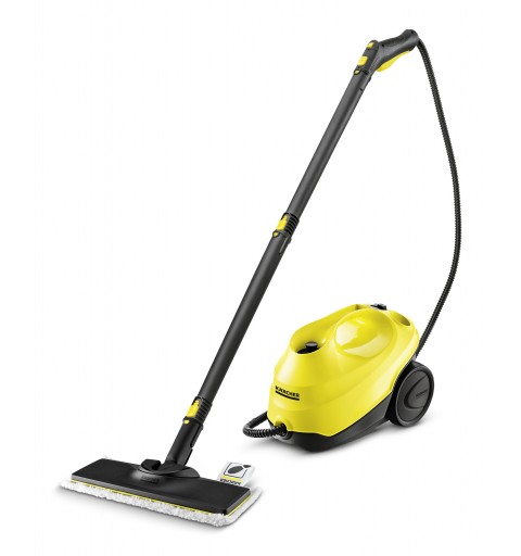 Kärcher SC 3 EasyFix Limpiador a vapor de cilindro 1 L 1900 W Negro, Amarillo