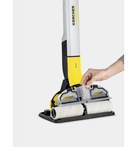 Kärcher FC 3 Cordless Senza sacchetto Nero, Argento, Giallo