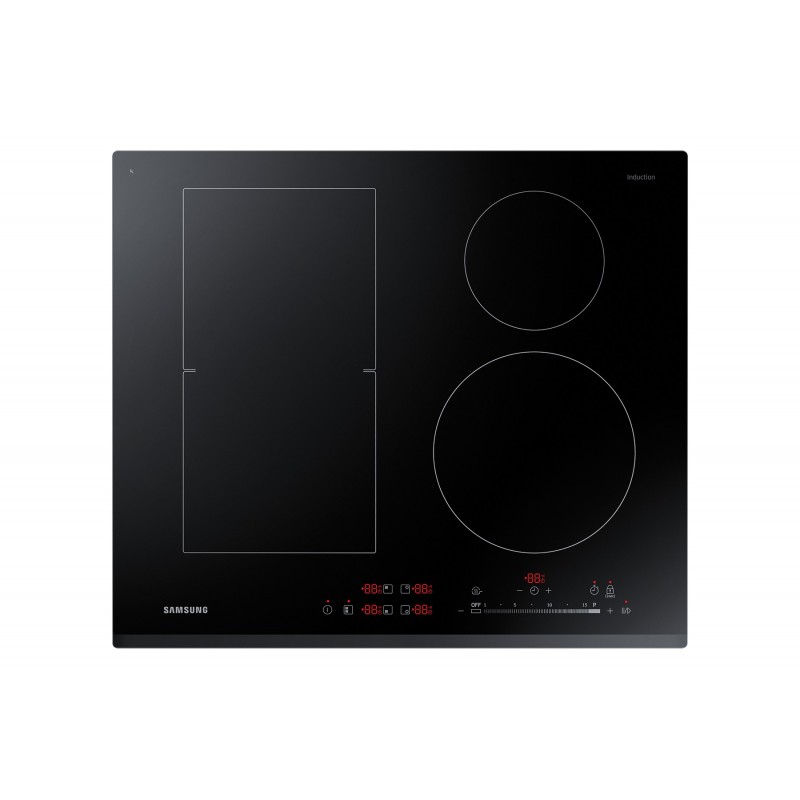 Samsung NZ64K5747BK Noir Intégré (placement) Plaque avec zone à induction 4 zone(s)