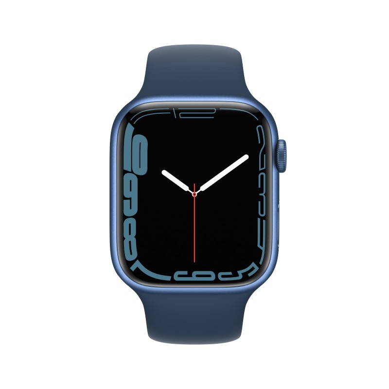 Apple Watch Series 7 45 mm OLED Bleu GPS (satellite)