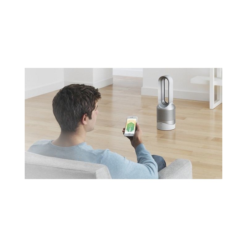 Dyson Pure Hot + Cool Link 63 dB 2100 W Argento, Bianco
