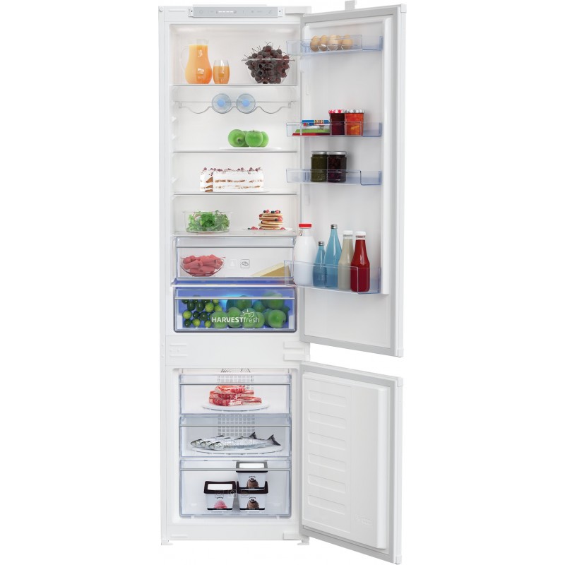 Beko BCHA306E3SN fridge-freezer Built-in 289 L F White