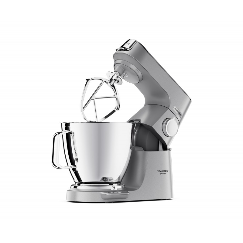 Kenwood Titanium Chef Baker XL Sbattitore con base 1200 W Acciaio inossidabile