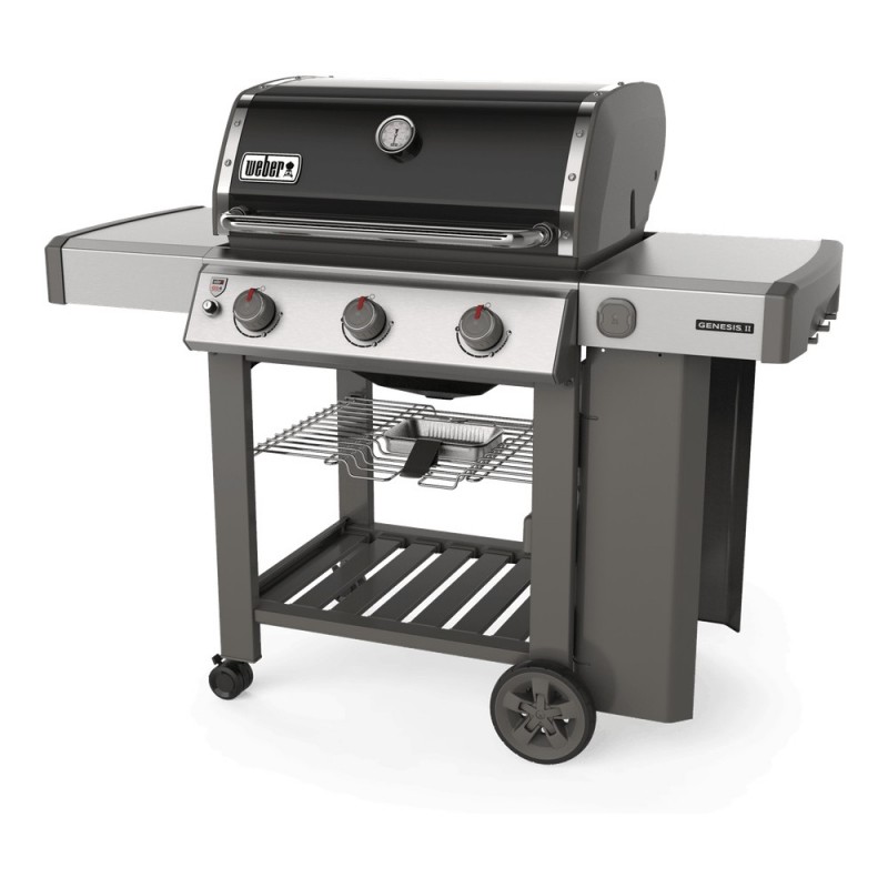 Weber Genesis II E-310 GBS Barbecue Carrello Gas Nero, Acciaio inossidabile 11430 W