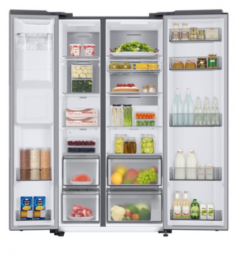 Samsung RS68A854CSL side-by-side refrigerator Built-in Freestanding 634 L C Stainless steel