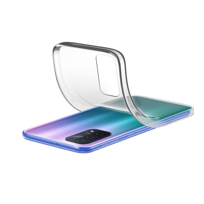 Cellularline Soft - Oppo A54 5G Protegge e valorizza il design dello smartphone Trasparente