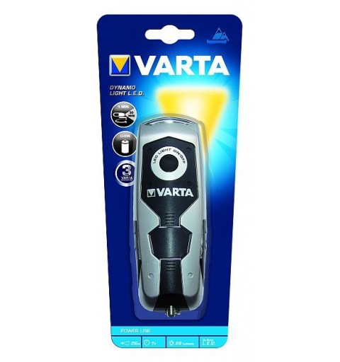 Varta Dynamo Light LED Black, Grey Hand flashlight