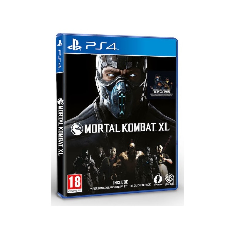 Warner Bros Mortal Kombat XL, PS4 Estándar+Complemento PlayStation 4