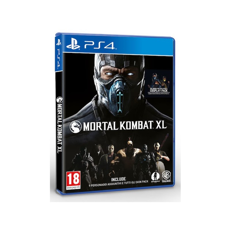 Warner Bros Mortal Kombat XL, PS4 Standard+Add-on PlayStation 4