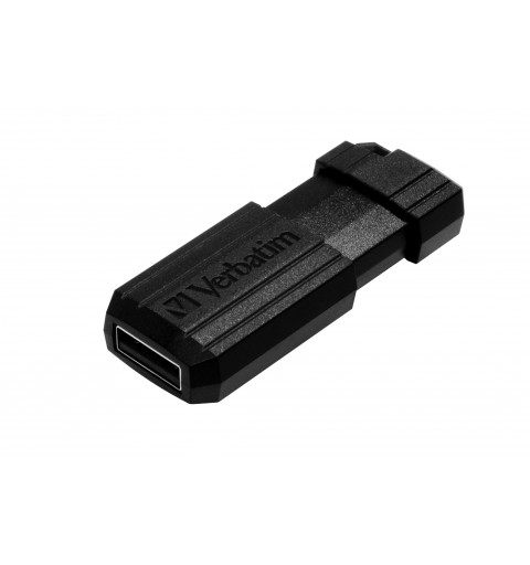 Verbatim PinStripe - Unidad USB de 64 GB - Negro