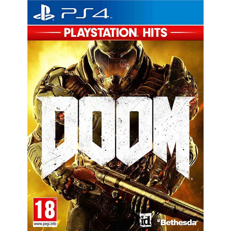 Bethesda Doom PlayStation Hits Standard Anglais PlayStation 4 Bethesda Doom PlayStation Hits Standard Anglais PlayStation 4