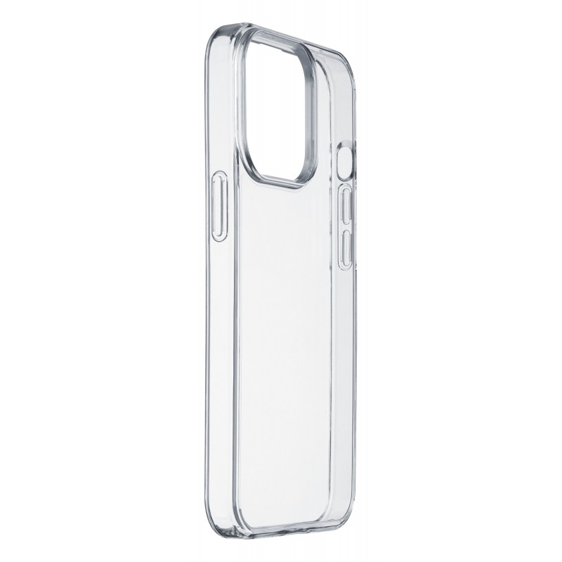 Cellularline Gloss - iPhone 13 Pro Max Custodia trasparente ultra-protettiva con finitura anti-graffio - con tecnologia