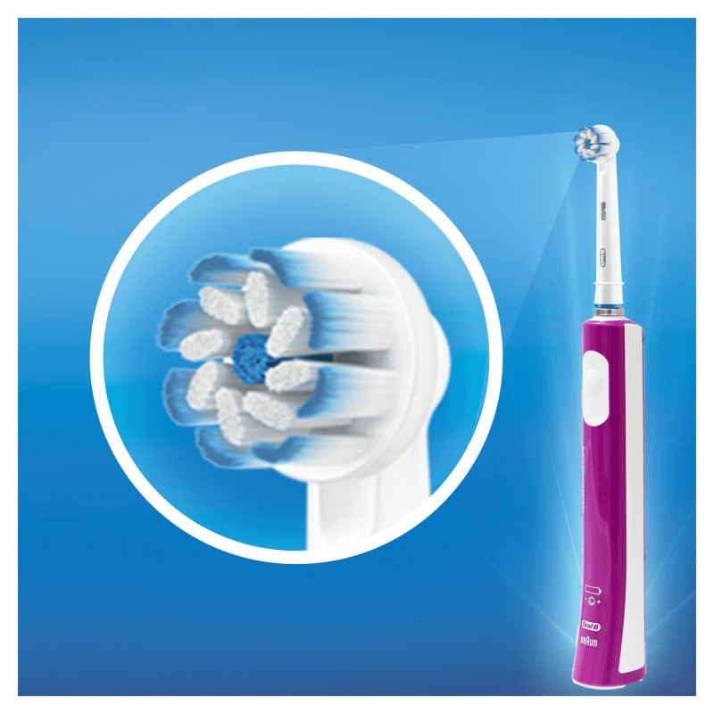 Oral-B Junior Spazzolino Elettrico Ricaricabile Da 6 Anni, Viola