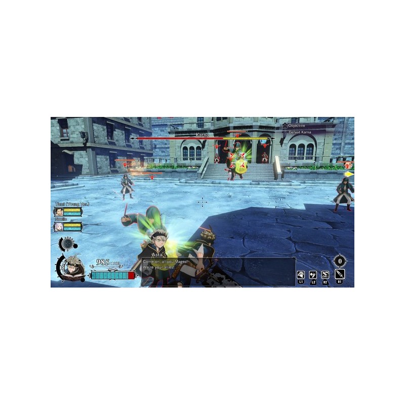 BANDAI NAMCO Entertainment Black Clover Quartet Knights, PS4 Standard Deutsch, Englisch, Französisch, Italienisch PlayStation 4