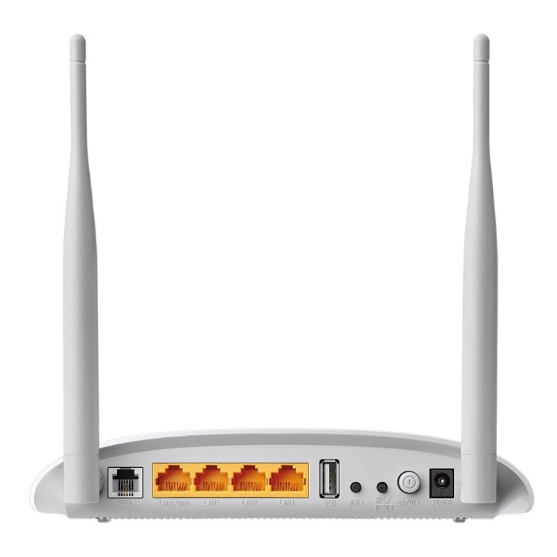 TP-LINK TD-W9970 routeur sans fil Fast Ethernet Monobande (2,4 GHz) Blanc