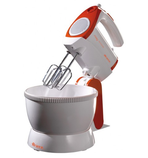 Ariete 1565 1 Sbattitore con base 300 W Rosso, Bianco