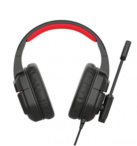 Trust GXT 448 Nixxo Headset Wired Head-band Gaming USB Type-A Black, Red