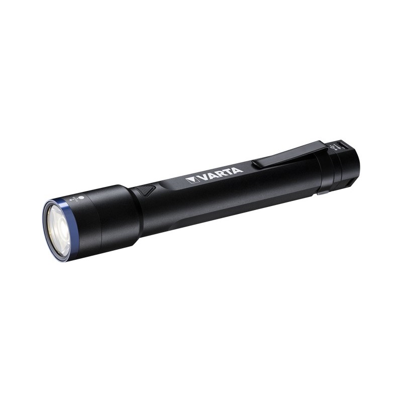 Varta F30R Black Hand flashlight LED