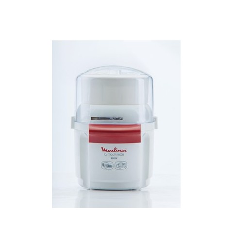 Moulinex AD560120 hachoir électrique 0,25 L 800 W Blanc, Rouge