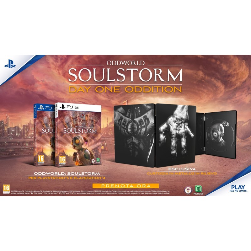 Microids Oddworld Soulstorm Day One Edition Inglese, ITA PlayStation 5