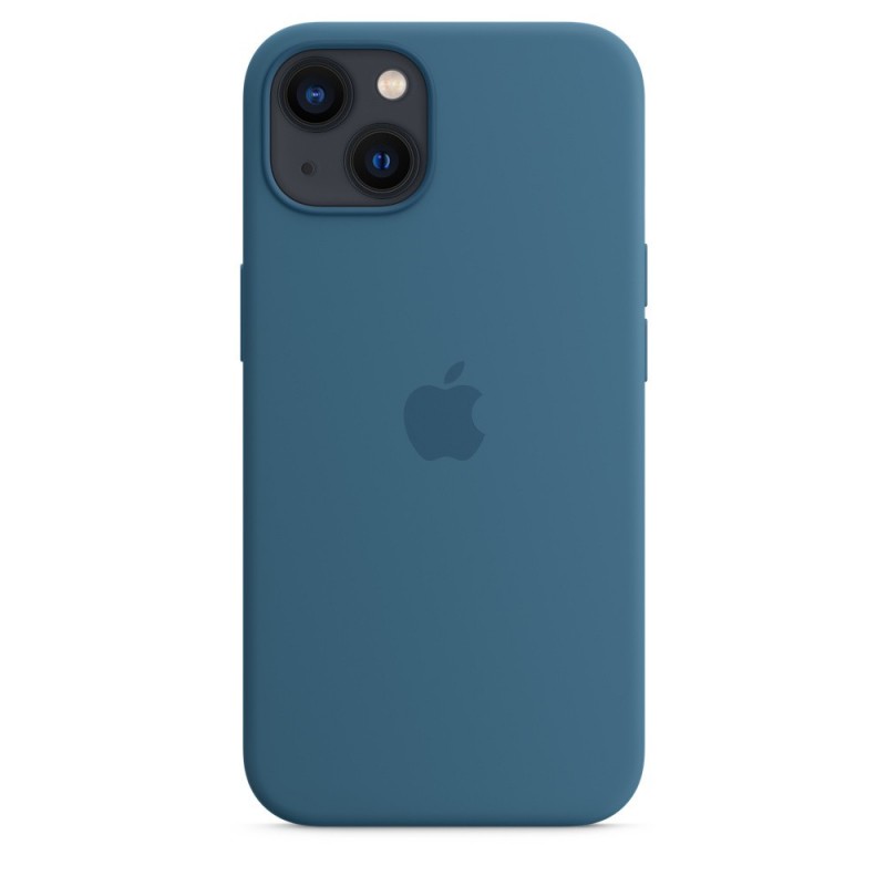 Apple Custodia MagSafe in silicone per iPhone 13 - Azzurro fiordo