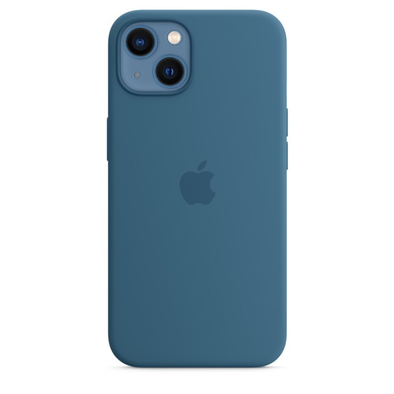 Apple Custodia MagSafe in silicone per iPhone 13 - Azzurro fiordo