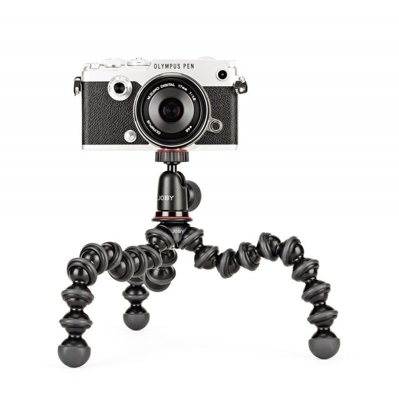 Joby GorillaPod 1K Kit treppiede Fotocamere digitali film 3 gamba gambe Nero, Antracite
