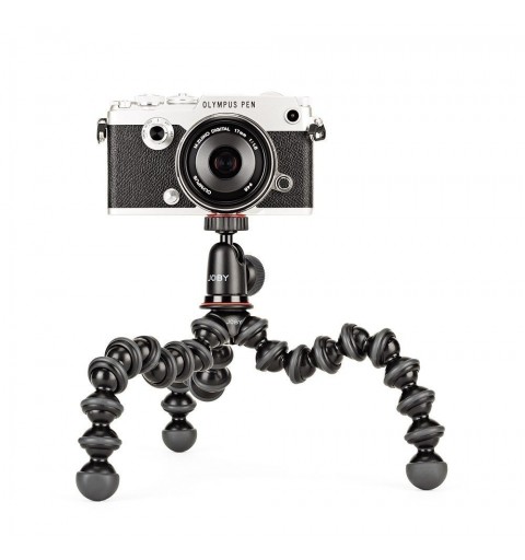 Joby GorillaPod 1K Kit tripode Digitales cámaras de película 3 pata(s) Negro, Carbón vegetal
