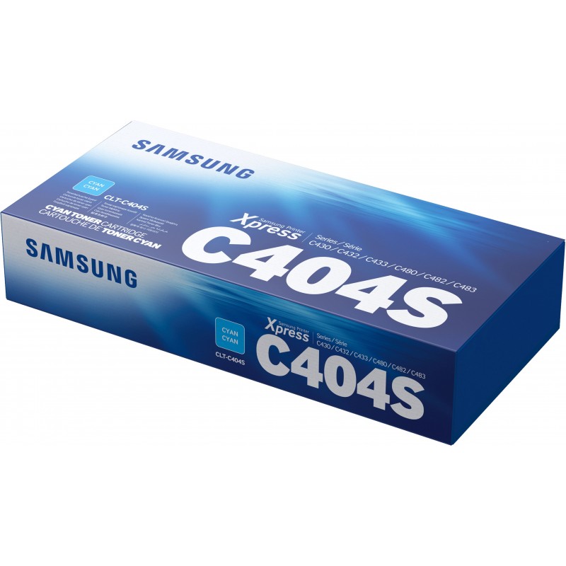 Samsung Cartucho de tóner CLT-C404S cian