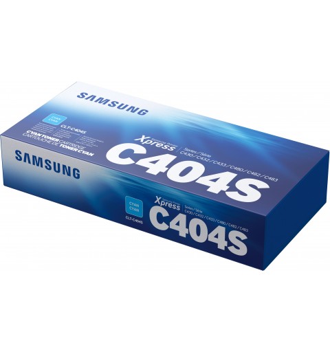 Samsung Cartucho de tóner CLT-C404S cian