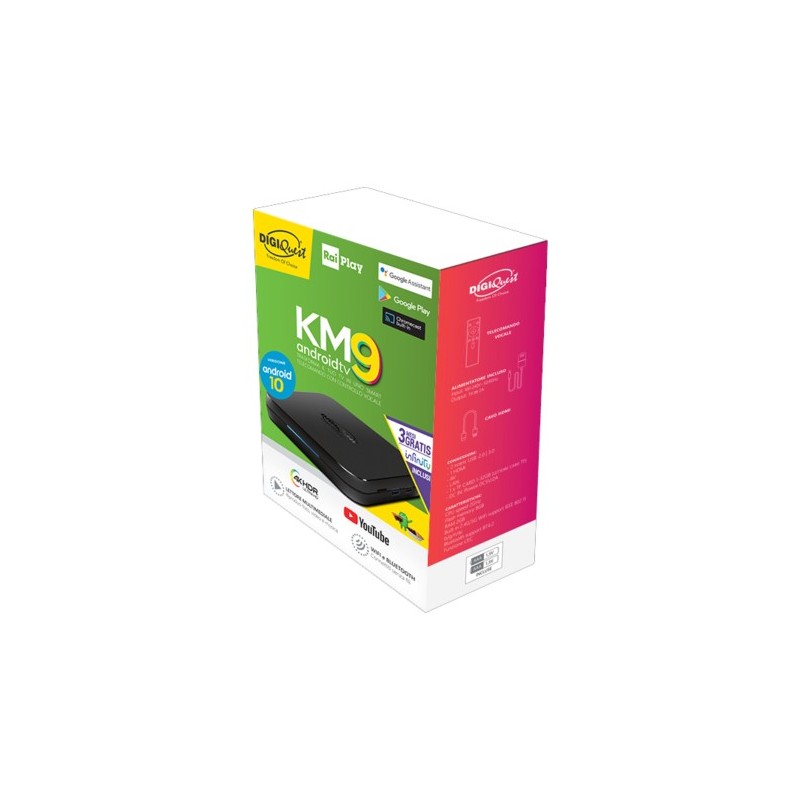 Digiquest KM9 Negro Wifi Ethernet