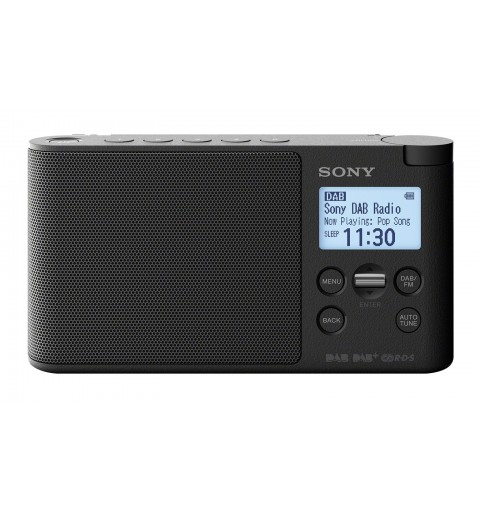 Sony XDR-S41D Tragbar Digital Schwarz